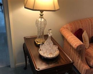 Tea table in mahogany