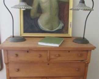 Don't you just love her and yes the dresser is great 39" high, 40"wide & 19 1/2 deep