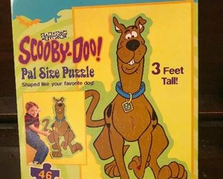 Scooby Doo puzzle, maybe that Scooby gang can solve the mystery of my mysterious demise I think I feel my tongue swelling