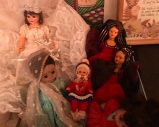 Vintage and antique dolls! Don't look them in the eye