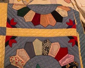 Hand-sewn quilts!
