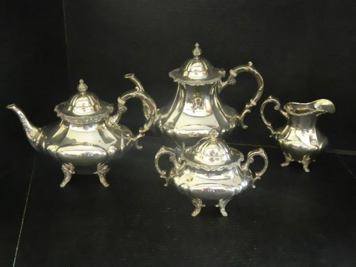 Reed & Barton Sterling Silver Tea & Coffee Set