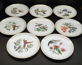 Boehm Hummingbird Plates