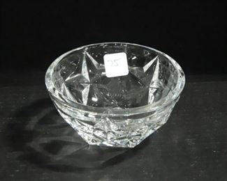 Star Tiffany & Co. Crystal Bowl