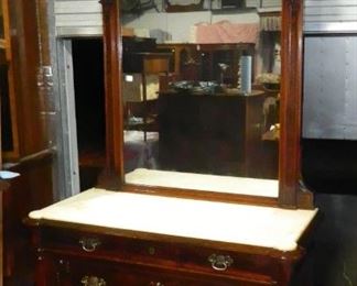 Pottier & Stymus Marble Top Dresser