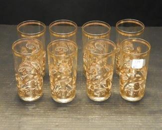 Culver Mushroom Glasses