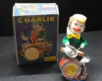 The Drumming Clown Charlie Toy