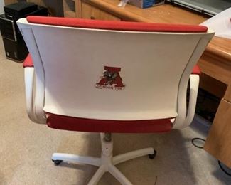 #43 Alabama Rolling Desk Chair - as is $75.00