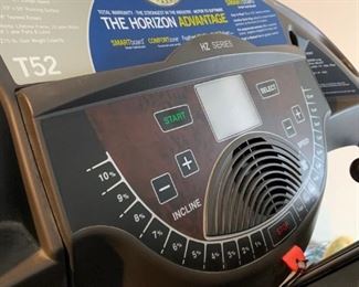 #50 Horizon Fitness T52 Treadmill on wheels $75.00