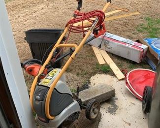 #57 Ryobi Electric Powered Tiller $60.00