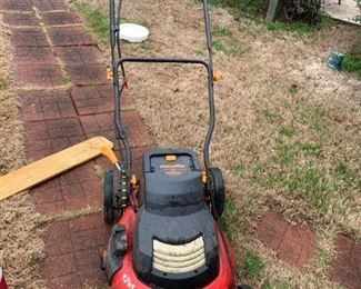 #56 Homelite Cordless Electric Lawn Mower $30.00