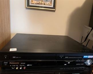 #72 Panasonic DMR t248V DVD vCard combo $80.00