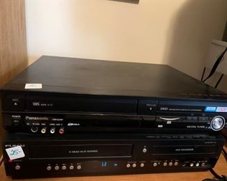 #72 Panasonic DMR t248V DVD vCard combo $80.00