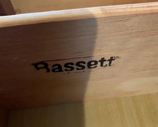 #21 Bassett Dresser w/Hutch w/7 drawers 58x19x33-83 (2 pcs.) $175.00