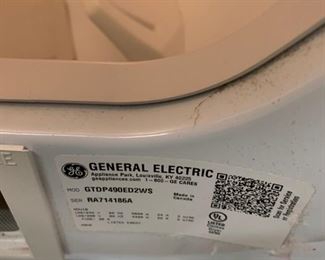 #31 GE Dryer Front open GTDP490ED $75.00