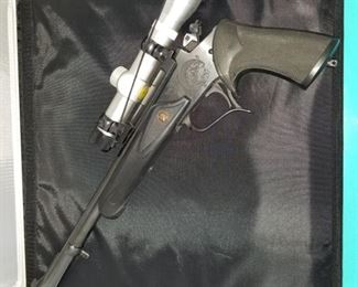 Thompson Center .44 caliber with scope $450
