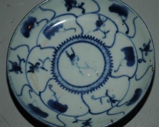 [78] Ancient Chinese Shallow Bowls 17th Century  $55.00