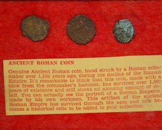 ANCIENT ROMAN COINS $40.00