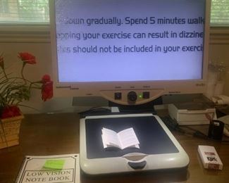 Merlin Low Vision Enhanced Reading Machine for Sight Impaired