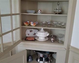 serving platters, chafing chafing dishes...