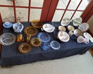 antique baby dishes
