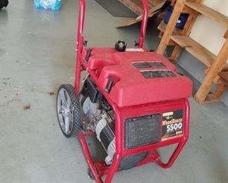 WheelHouse 5500 watt generator, by Generac