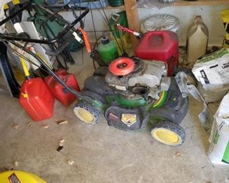 John Deere self-propelled lawn mower