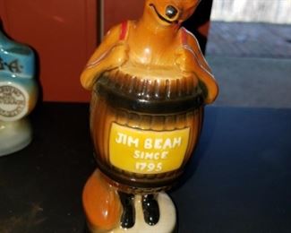 collection of Jim Beam decanters