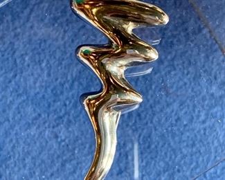 $35 Mexican silver swirl pin.  Stamped "925", "TC-71"and "Mexico" on reverse.