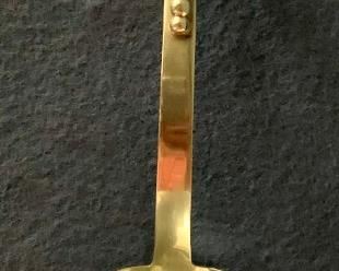 $95 F Ramirez signed soup ladle Sterling
6.5 in
50g