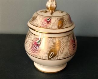Tiffany Private stock Le Tallec lidded urn 5.5”H x 4”D $495