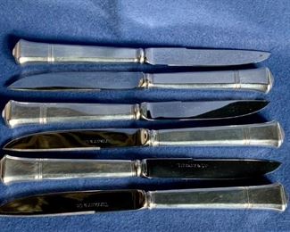 $125 Tiffany “Windham” fruit knives Set of 6
7” inches long

