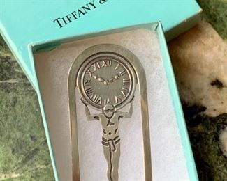 $175 Tiffany Sterling “Atlas” bookmark New in box
6.4g
