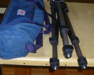 tripod and case  new