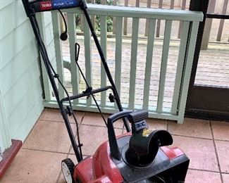 Toro Snow Thrower