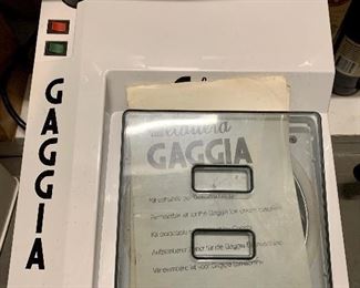 Gaggia Ice Cream Machine