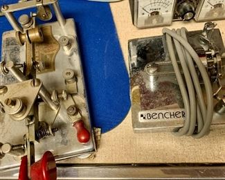 Benched Paddle and Vibroplex 