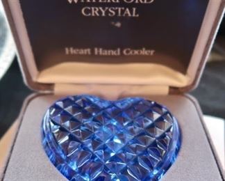 Waterford Crystal Heart - $38