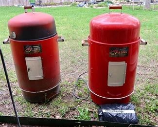 Electric Smoker $50.00/Charcoal Smoker $35.00