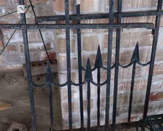 Iron Fence Pieces - $20 ea