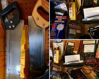 Automobile Electronics / Tools - See individual prices on tags - Hand Saws