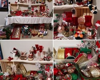 Large Lot of Christmas Decor/Items - $80 for ALL