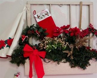 Christmas Decorations/Items Lot - $15 for ALL / Window Sold Separately for $30