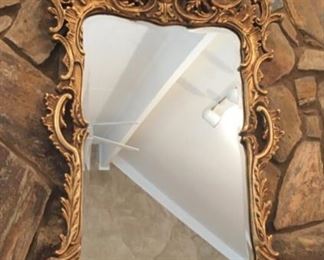 Large Carved Mirror