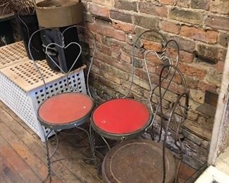 Ice cream Parlor chairs