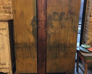 Double cupboard painted furniture 