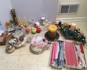Candles And Candleholders