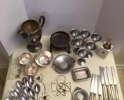 Silverplate And Stainless Items
