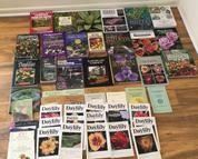 Assorted books on gardening and landscaping