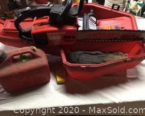 Homelite 240 Chainsaw